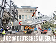 Die letzte Reise der „Tante Ju“: Das legendäre Flugzeug JU 52 ist zurück im Deutschen Museum (©Foto.  Deutsches Museum)